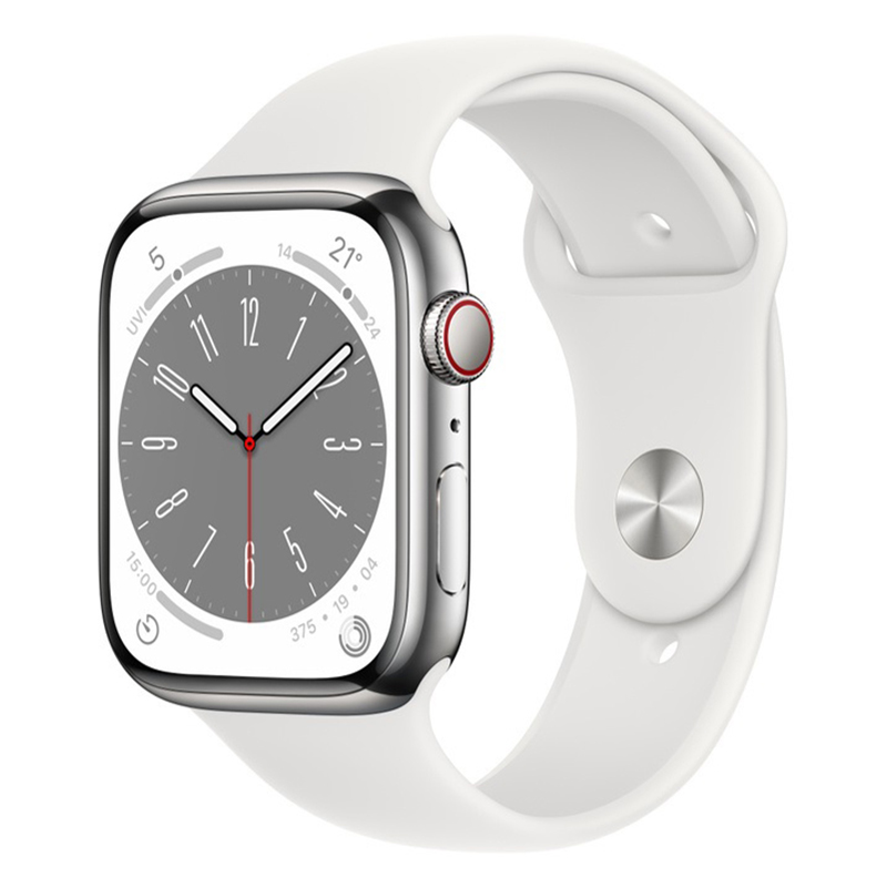 Apple Watch Series 8 GPS+Cellularモデル 45mm MNKE3J/A [シルバー