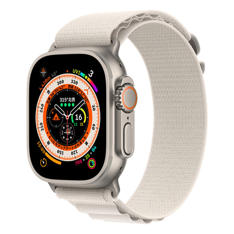 Apple Watch Ultra GPS+Cellularモデル 49mm MQFQ3J/A [スターライト